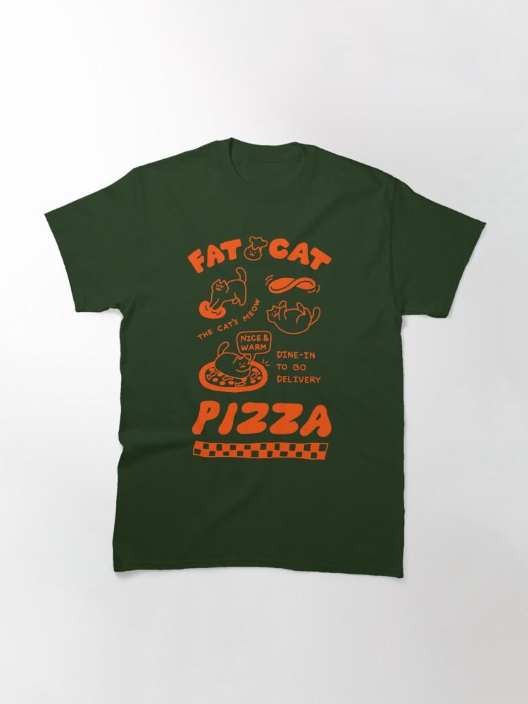 Fat Freddy's Drop Fat Cat Pizza Shop Classic T-Shirt