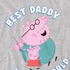 Peppa Pig Unisex Adult Best Daddy In The World T-Shirt