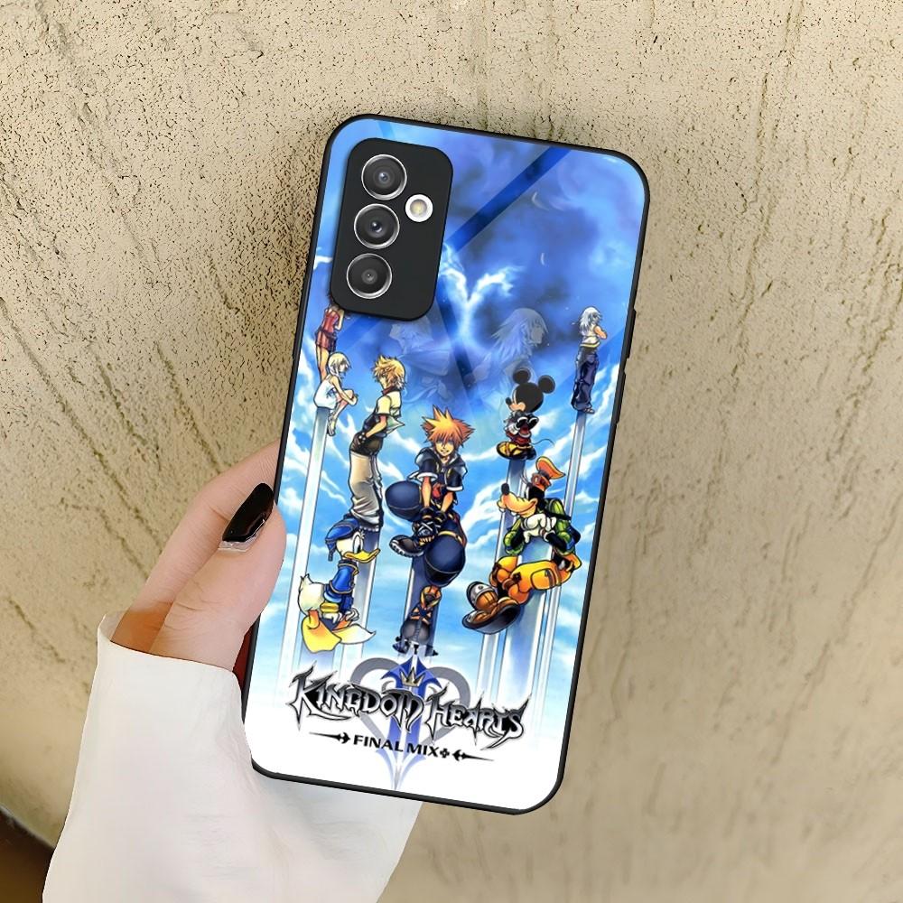 Kingdom Hearts Crayon Style Pattern-Bright Phone Case for Samsung Galaxy S24 S23 S22 S21 S20 A24 A34 A54 A53 Note20 M54 Fe Ultra