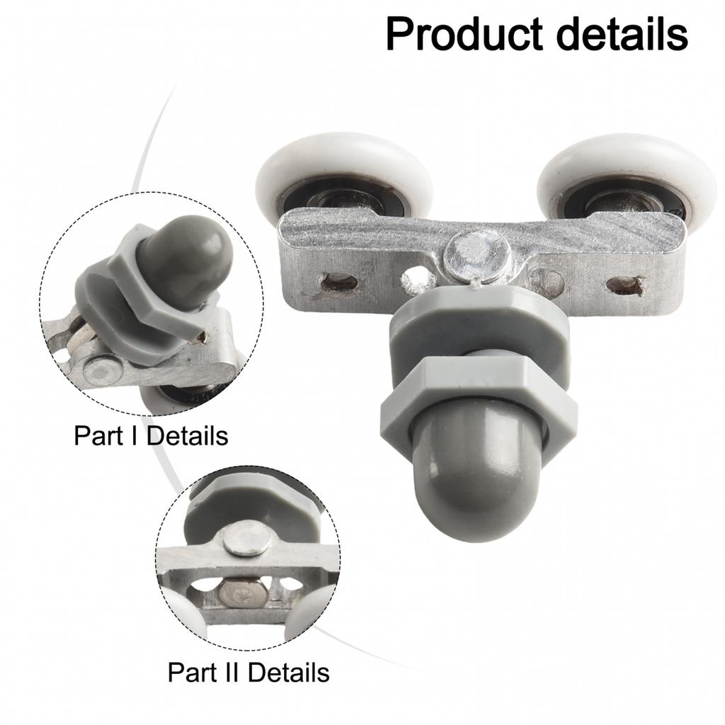 Shower Door Rollers 4pcs Accessories Bathroom Household