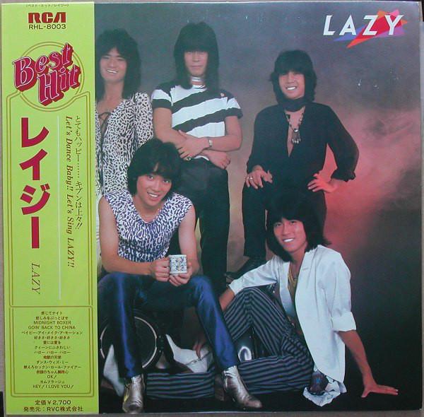 

LP Record LAZY Best Hits RHL8003 RCA 1980 Japan Obi Japanese PopRock Used
