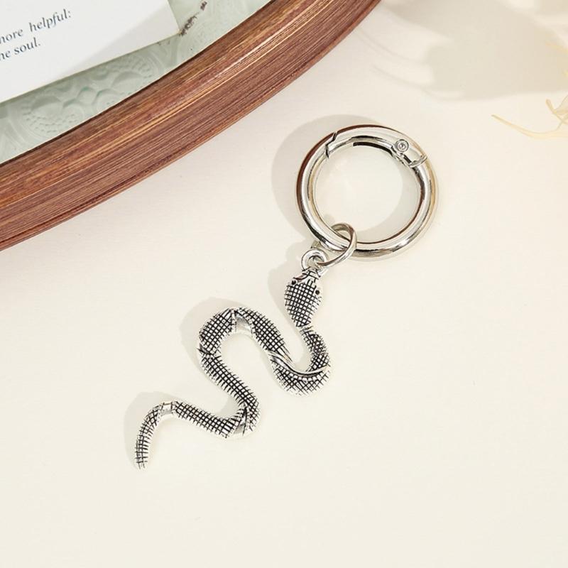 1Pair Tibetan Style Boot Shoe Charm Sophisticated Snake Shoe Pendant Dainty Keychain Charm Ornament Shoe Accessory