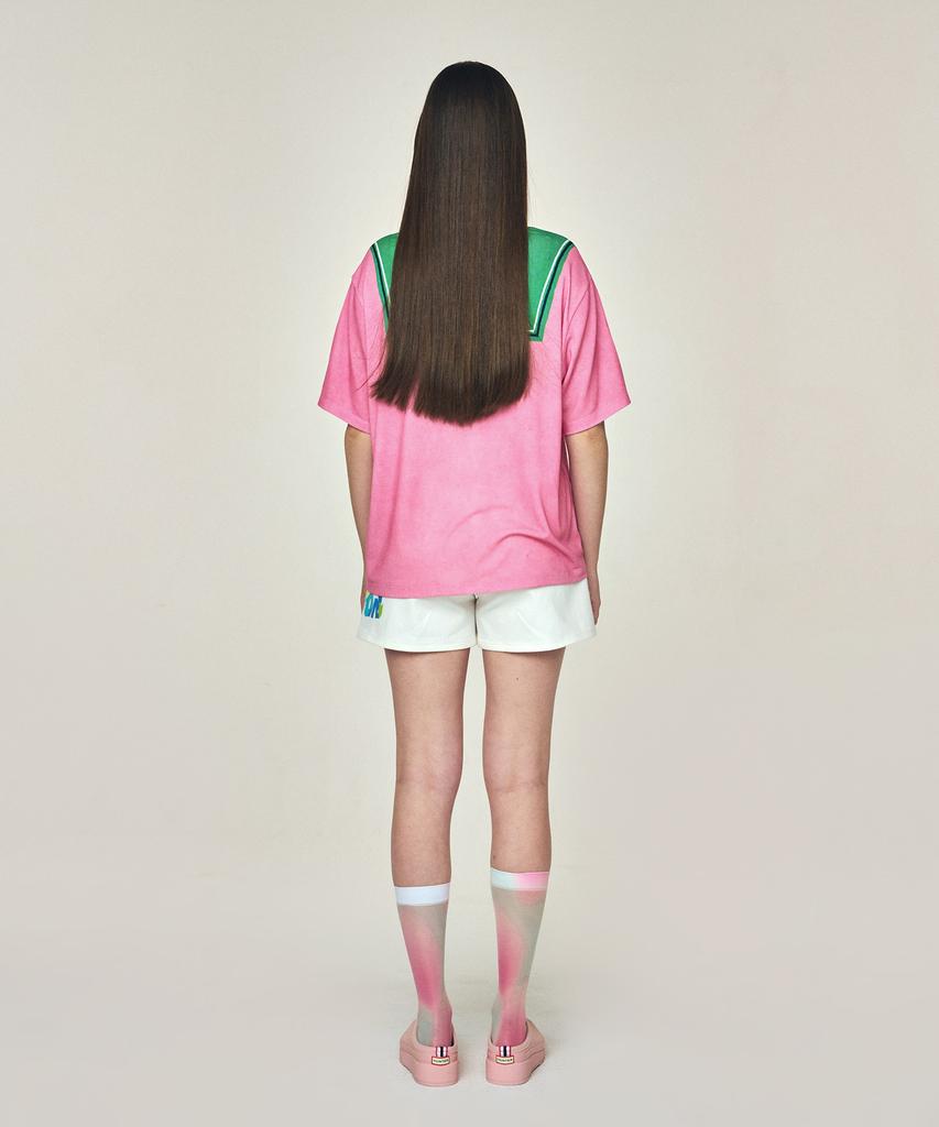 Yugsimwon Fake Collar T-Shirt F Luna