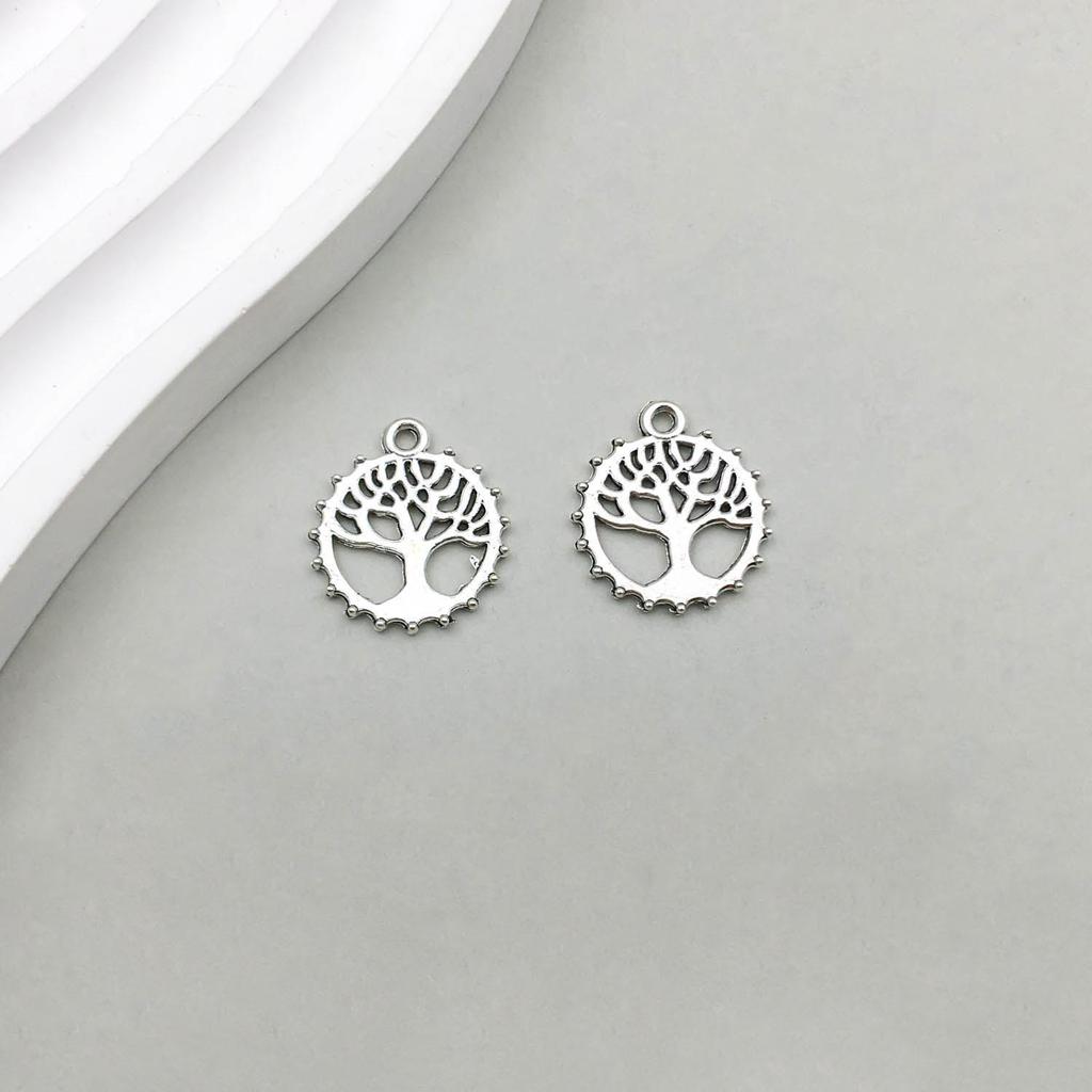 Uralter Silberlegierung Baum des Lebens Anhänger - DIY Schmuck Accessoire