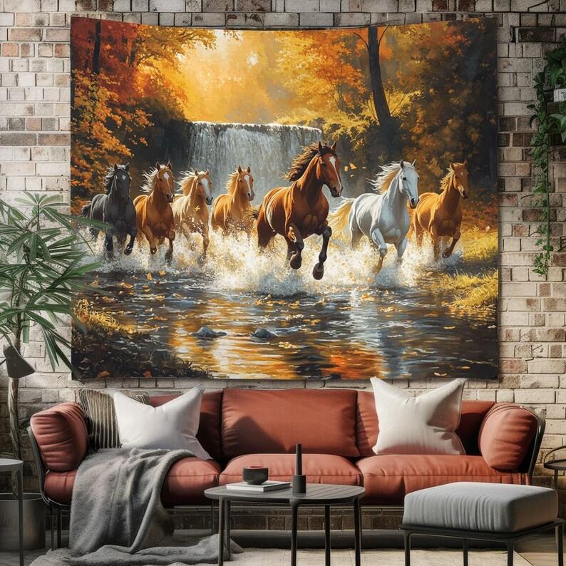 Mustang tapestry 75x100 чёрный