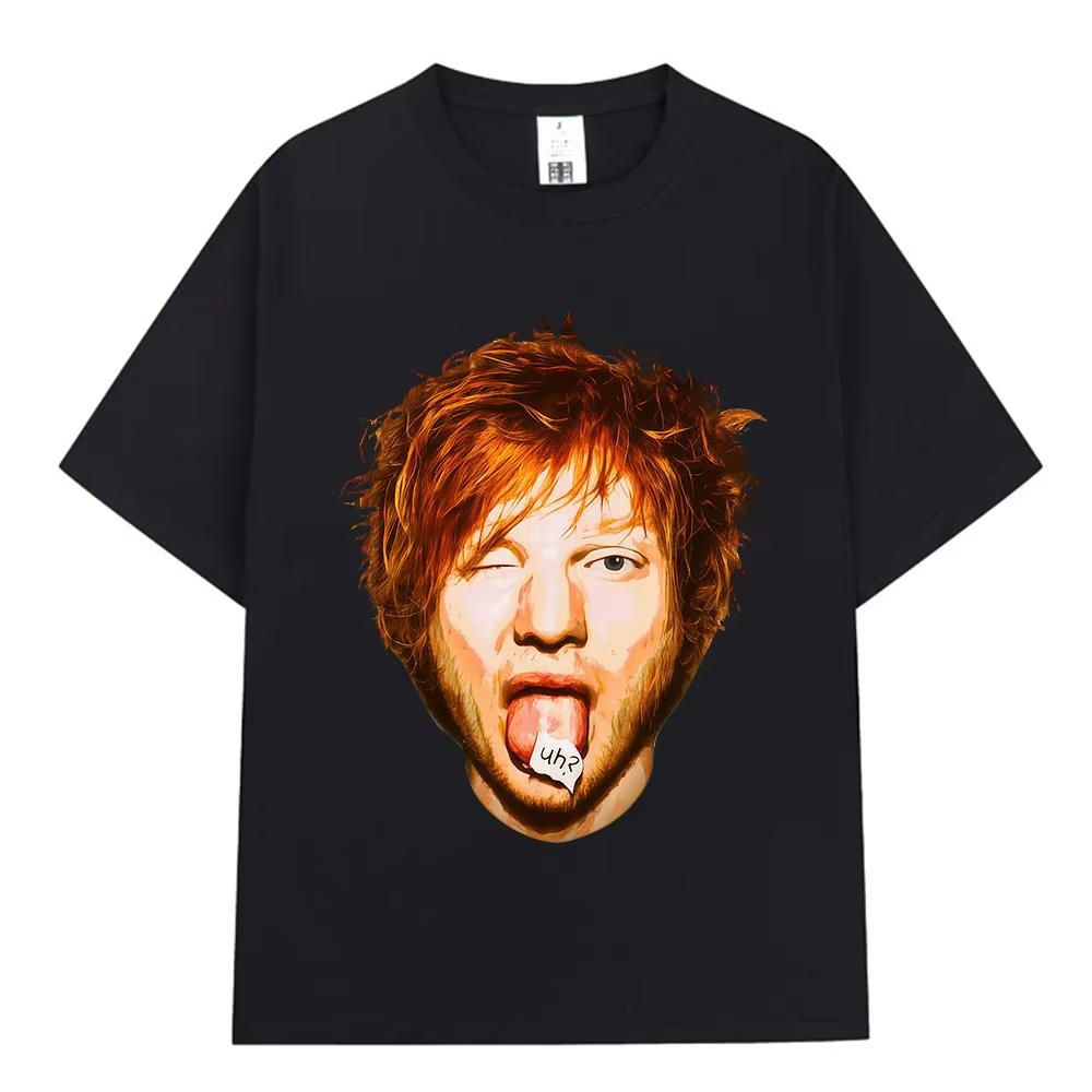 Ed Sheeran Loop Tour Australia Graphic T-shirts Men Clothing Fashion Hip Hop Vintage Oversized T Shirts Streetwear