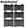 Road Passion Motorcycle Front & Rear Brake Pads For YAMAHA FZR 750 R 1000 Genesis TDM 850 D/DC/E/EC EX UP A/B FZ750 FJ1200