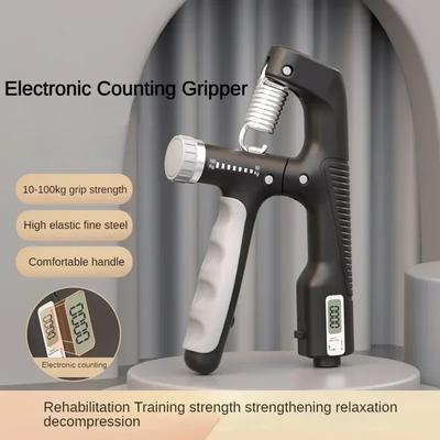 Stärkung des Handgriffs, 10–100 kg, verstellbarer A-Typ-Handgelenk-Expander, Fingertrainer für die Erholung der Unterarmmuskulatur, Fitness-Handgreifer