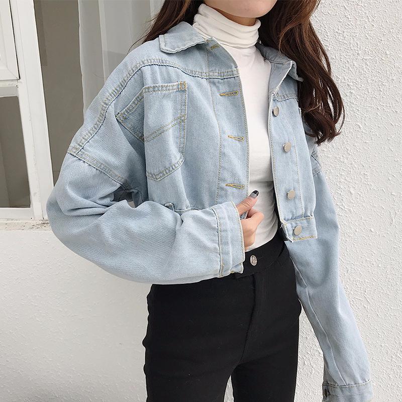Buy Spring Women Denim Jacket Vintage 