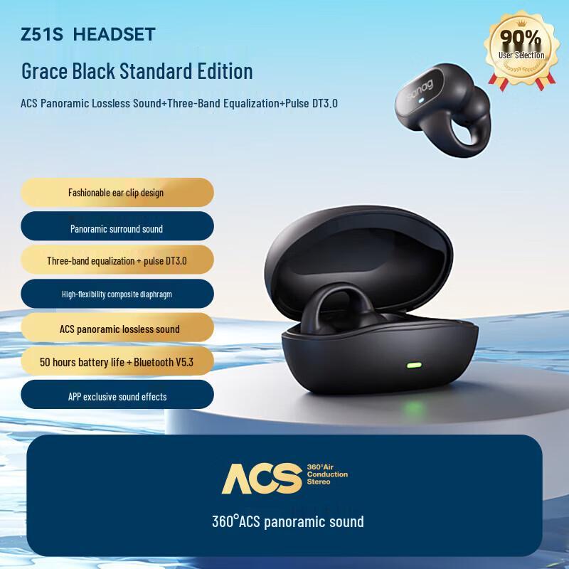 Saina Z51 Open-Ear Clip Bluetooth Sports Headset