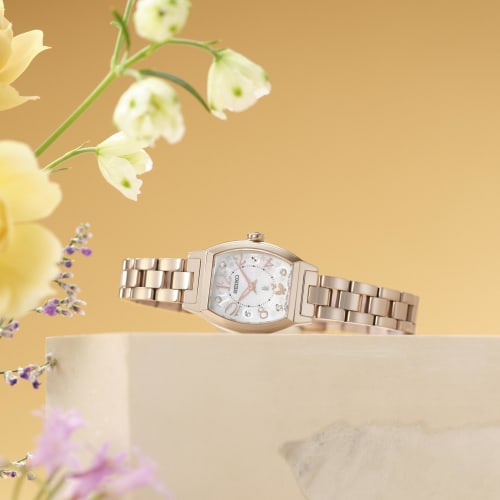 Seiko Watch Lucia Happy Collection Edenworks Collaboration Limited Edition Model SSWA014 Women's Silky Pink