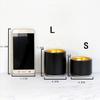 Ceramic Burner House Office Yoga Decoration , Black L, as described