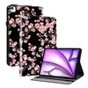 For iPad Air 13 (2025)/(2024) Stand Case Pattern Print PU Leather Folio Tablet Cover with Card Holder