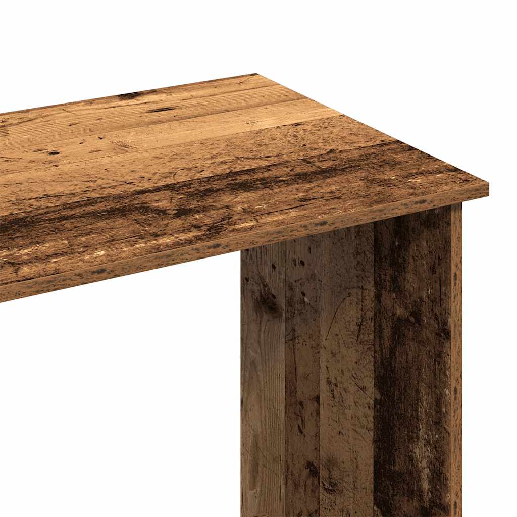 Vidaxl Biurko Stare Drewno 102X50X75 Cm Drewno Klejone