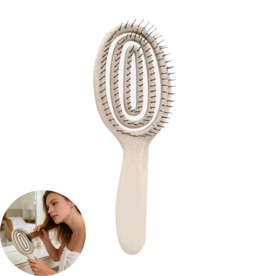 Frauen Haarentwirrbürste Antistatisch Kopfhautmassage Belüftete Haarbürste Welliges Glattes Nasses Trockenes Haar Volumenstylingbürste Haartönungskamm