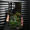 Nature Cute Child Painting Style Soft Phone Case For Samsung Galaxy S26 Ultra S25 Edge S24 FE S23 Plus S22 S21 + S20 Plating Ant