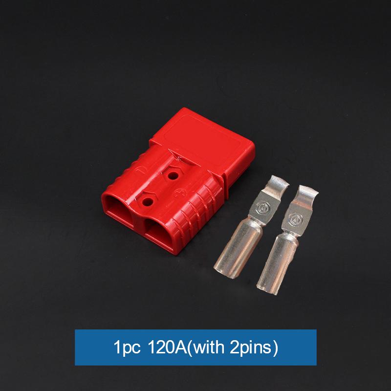 1PCS For Anderson 600V 50/120A Plug Cable Terminal Battery Power Connector Kit Quick Plug Battery Charging Connector