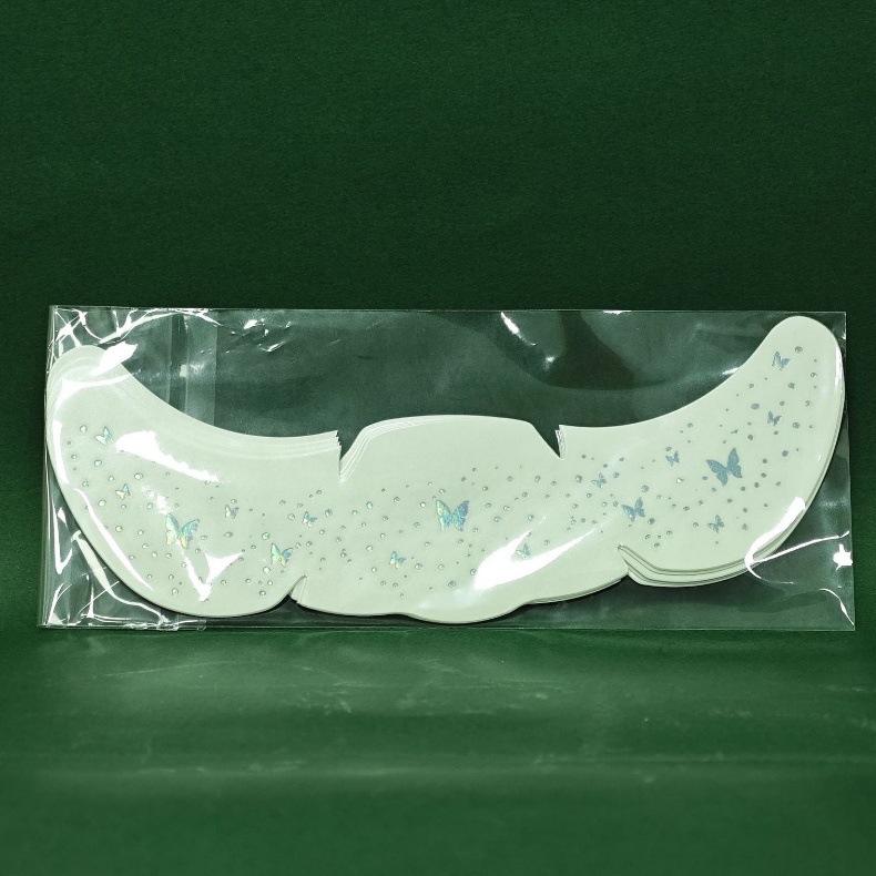 Cross Border New Holiday Series Laser Makeup Freckle Stickers Christmas Hot Stamping Party Glitter Facial