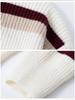 Pullovers Long Sleeves Sweaters Unisex Men's Jumper Couple Paragraph Winter Men's Korean Wear Knitted Cardigan Men's Stripes Round Neck Men's Tops
