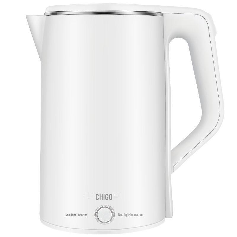 Originaler 2,5-Liter-Wasserkocher mit Wärmespeicherung, Verbrühungsschutz und Trockenbrandschutz.