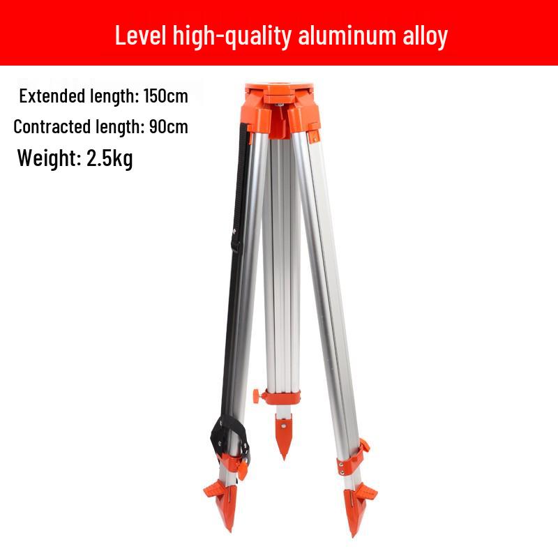 Aluminum Alloy Level Theodolite with Wooden Tripod - Drop-resistant for Engineering Surveying