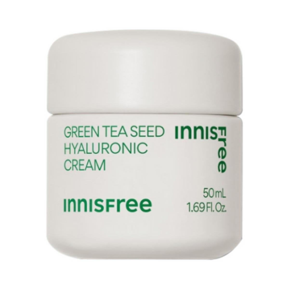 

Innisfree Green Tea Seed Hyaluronic High‑Moisture Cream — 50мл