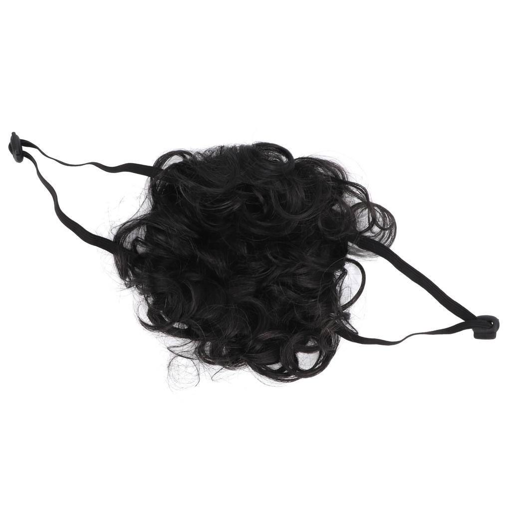 Pet Wig Elastic Band Washable Dog Cosplay Wig for Small Medium Large Dogs Cats