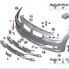 BMW F35 3 Series Front Bumper Tow Hook Cover 
