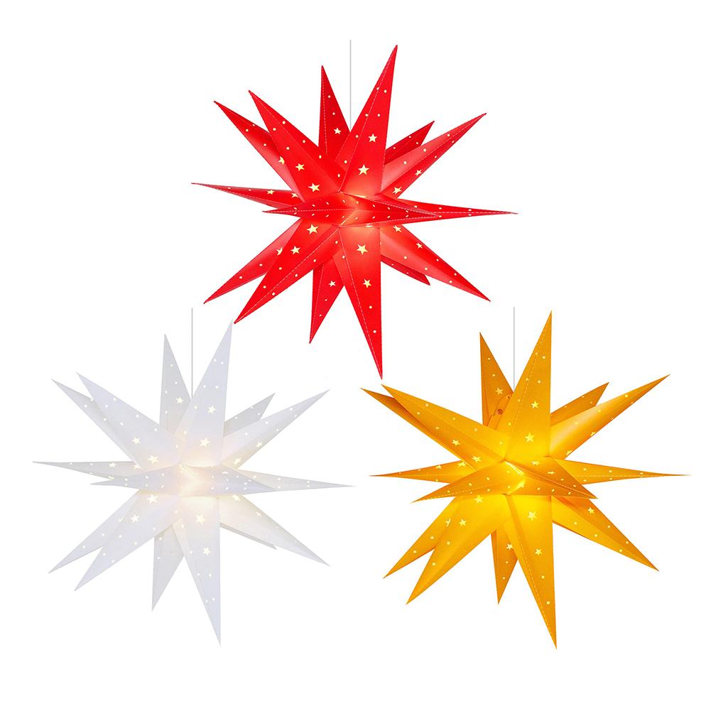 Buy Christmas Tree Topper Star Ornaments LED Festival Party Indoor Room