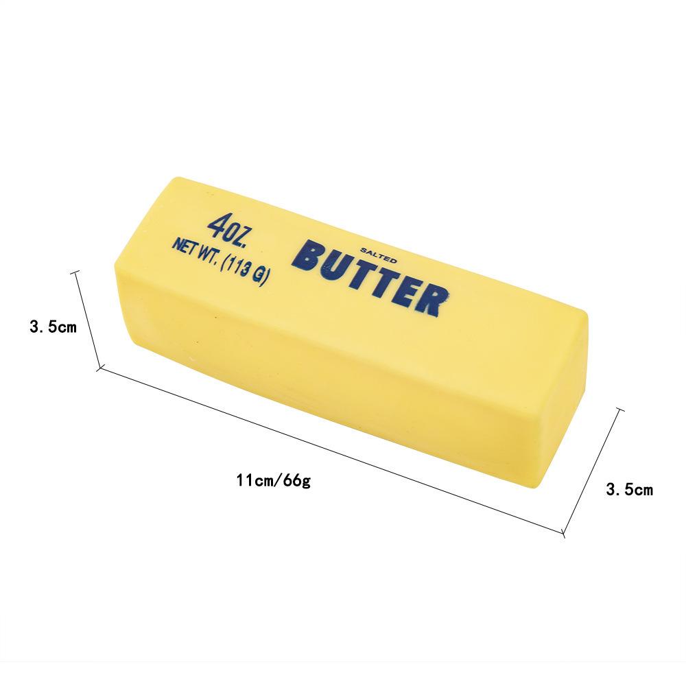 Xiaohongshu Flour & Clay Cheese Squeeze Toy: Stress Relief Hand Fidget with Vaseline Texture