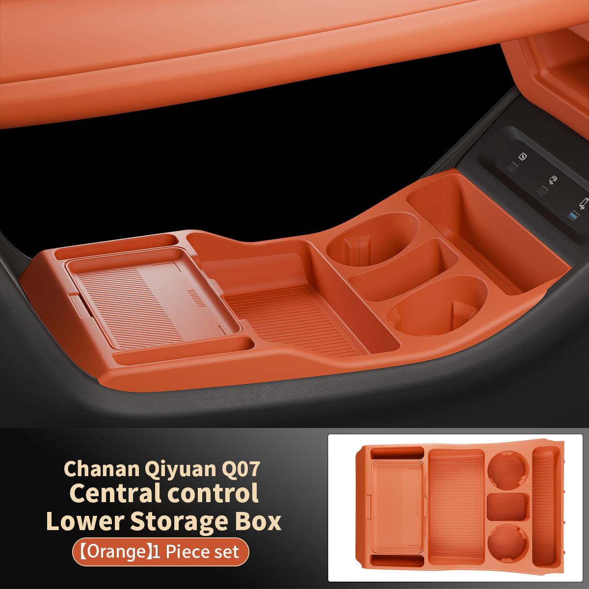 

Suitable for Changan Qiyuan Q07 Central Control Under The Storage Box Storage Box Lower Layer Car Supplies Decoration