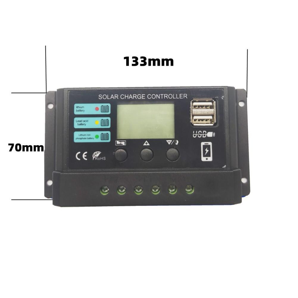 Lithium Battery Solar Panel Charge Controler PV Controller Solar Control Time Control Acid Battery Lithium Battery