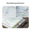 Mini Morandi Sticky Notes Set Fluorescent Index Stickers Memo Pad Self-Adhesive Label Stationery Office