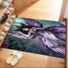 Gothic Style Floor Rug Office Rug Suitable for Playrooms Decorate Room Balcony Game Room Antislip Carpet Office Home Decor Gift for Festivals