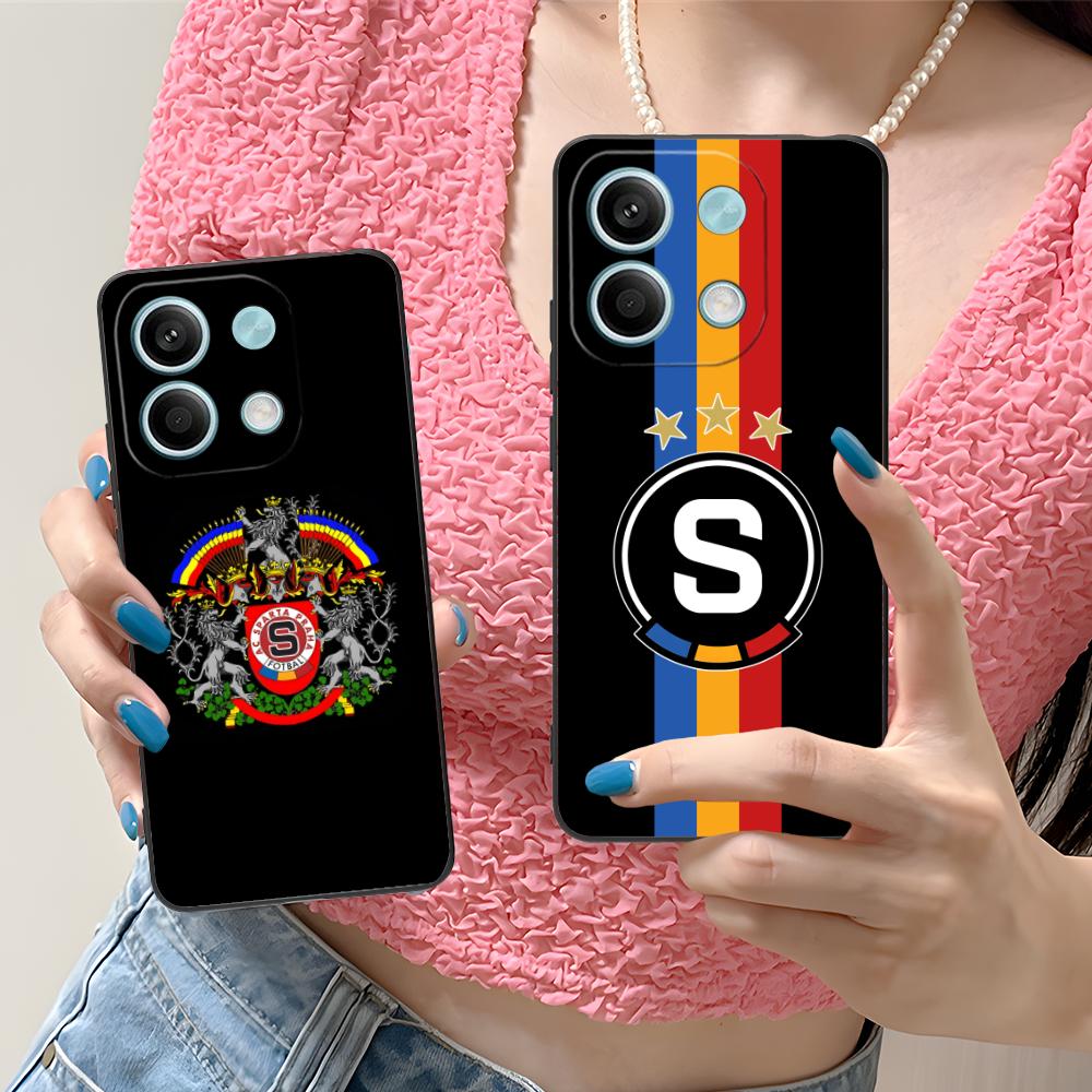 FC Sparta Praha Mobile Phone Case for Xiaomi Redmi Note 14 13 12 11 A5 3 2 1 Pro Plus 4G 5G Colour Printing Protective Pretty