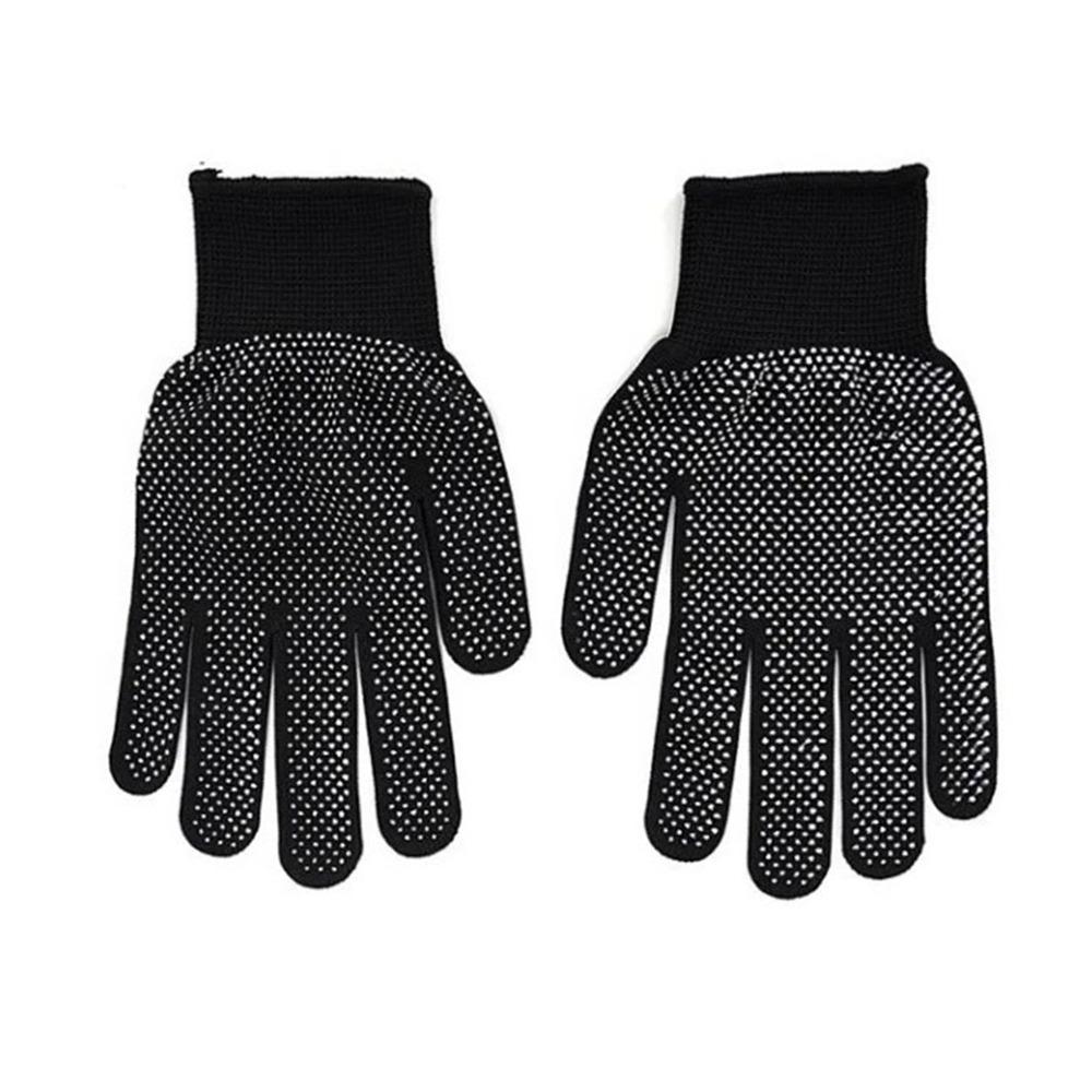 Non-Slip Heat Avoid Gloves Professional Curling Iron Gloves Heat Proof Gloves Salon Use