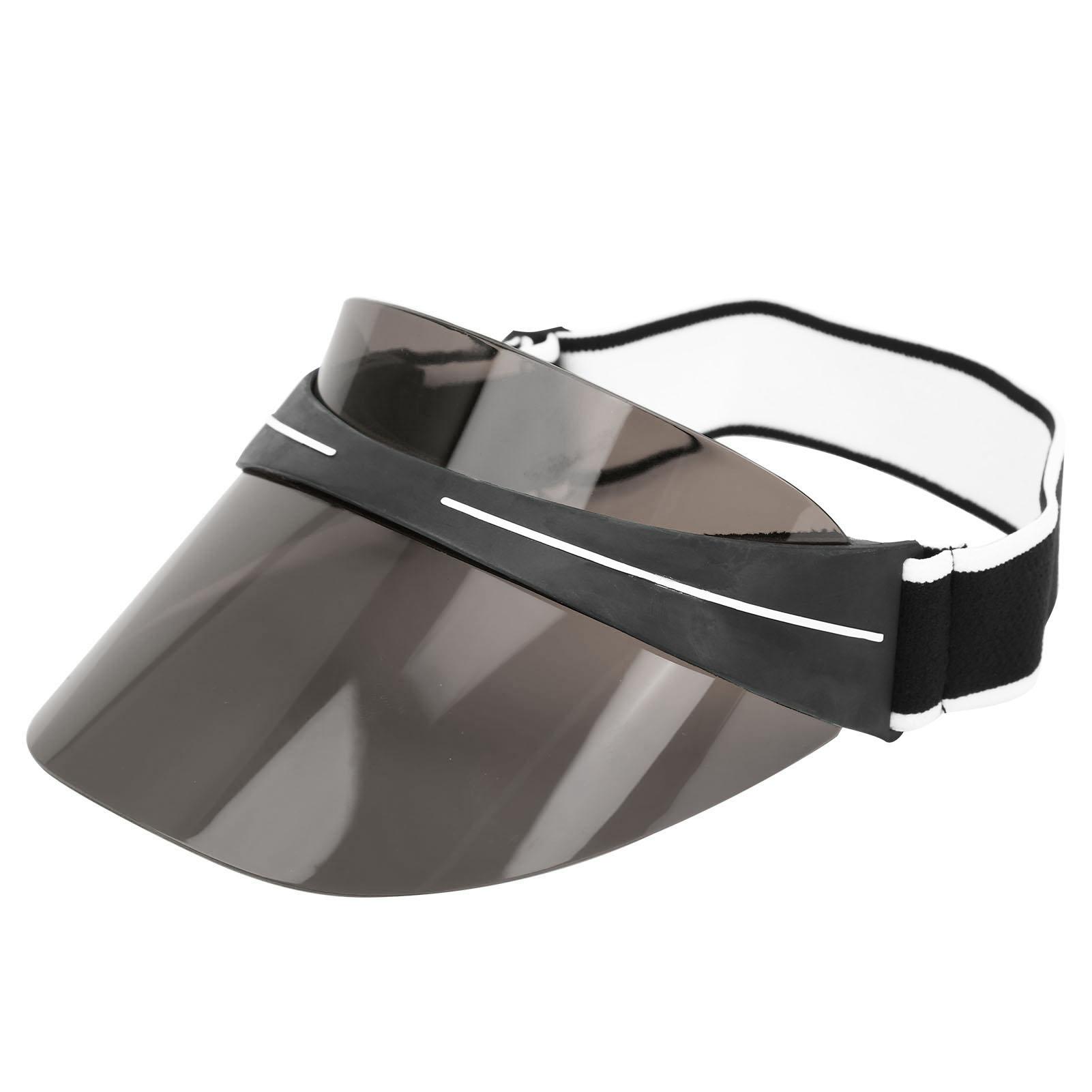 Igeteck Women's Grey Sunglasses Sun Hats Uv Protection Empty Top Sun Cap Outdoor Sport Cycling Sunscreengray