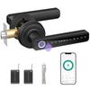 Smart Door Lock with Handle, Bluetooth, 5 Access Points