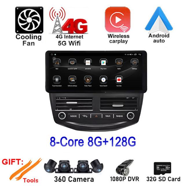 QLED Screen DSP For Ford Focus 2012 - 2017 Android 14 Car Multimedia Player GPS Auto Stereo Radio Wireless Carplay Head Unit