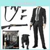 Action Figure Mafex 085 John Wick Capitolo 2 di Medicom Toy Altamente Dettagliata Per Collezionisti e Regali per Bambini