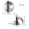 A84E-4 Pack Door Stoppers Door Stop For Hotel Home Snowboard Hanger No Need To Drill Floor Door Stop