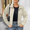 Women's Long Sleeve Jacket with Zipper