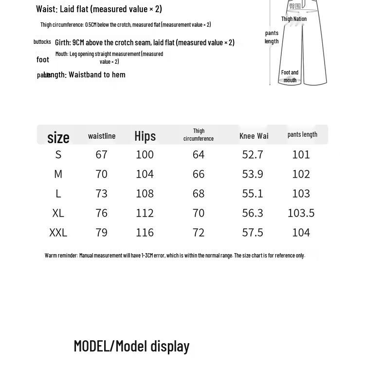 Shangdubila Women's Winter Fleece-Lined Casual Straight-Leg Trousers
