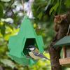 Bird Feeders for Outdoors Hangable Shelter Food Station Roof Design Weather Resistant Easy Refill Wild Bird Feeders for Adults