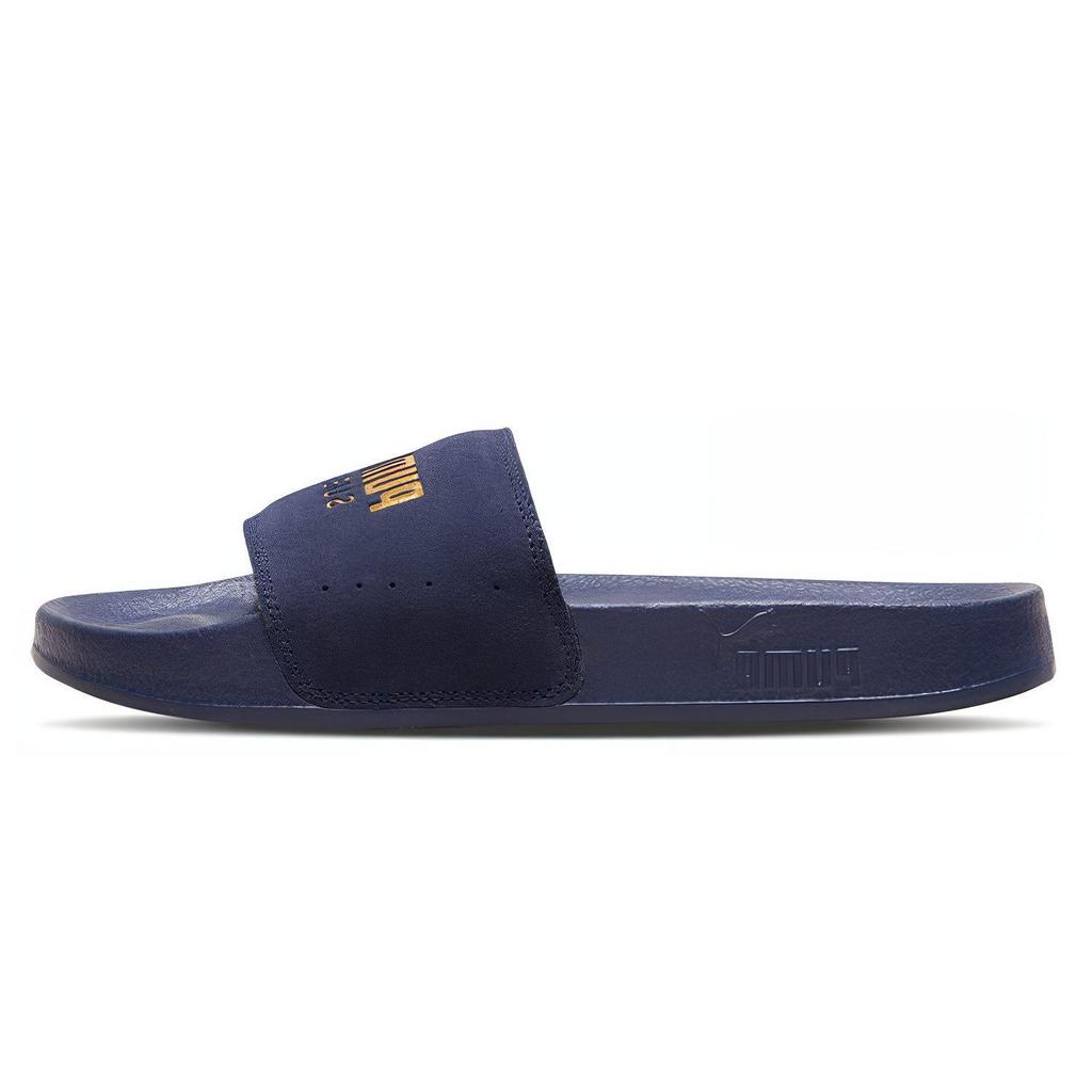 Puma Leadcat Comfortable Fashion Slide Sandals Unisex Footwear Blue 365758-02
