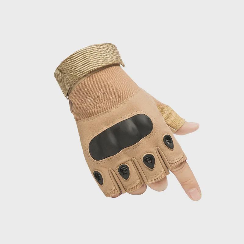 Half-Finger Tactical Gloves for Outdoor Sports, Cycling & Mountaineering – Non-Slip, Wear-Resistant, Fingerless Design