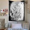 Rock HhIM Band Hanging Bohemian Tapestry Hanging Tarot Hippie Wall Rugs Dorm Japanese Tapestry