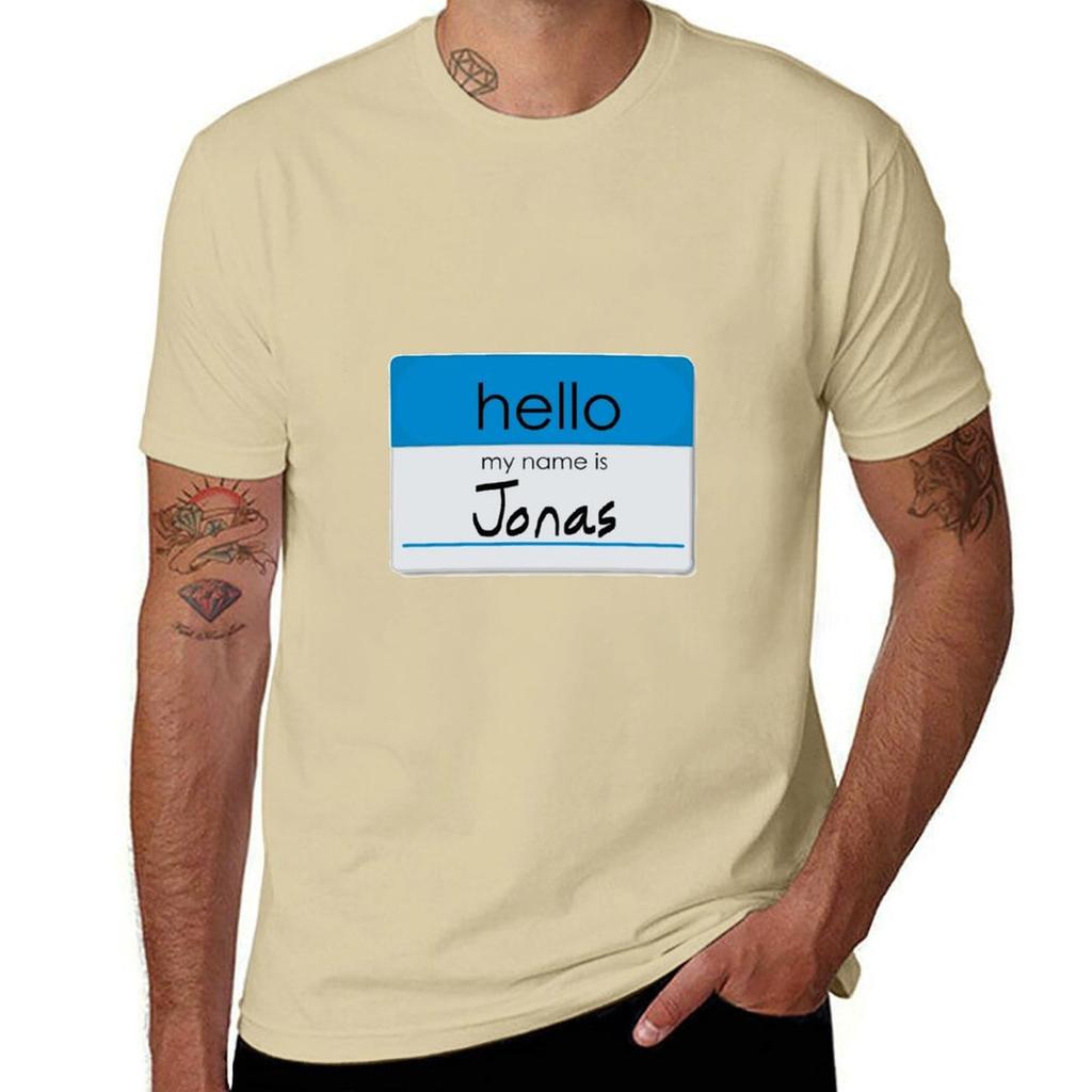 Weezer My Name Is Jonas T-Shirt Kawaii Clothes Anime Clothes Plus Sizes T Shirt for Men