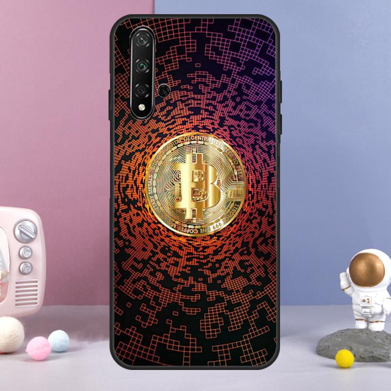 BTC Bitcoin For Huawei Nova 7i 8i 11i 12i 12s Y73 Y70 Y90 Y60 Y72 Y61 Y91 9 10 SE P30 Pro P40 Lite Case