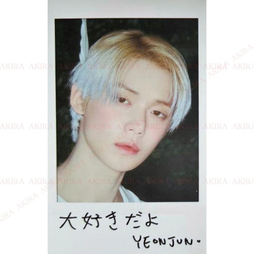 TXT JAPAN 3rd ALBUM Starkissed ALBUM PHOTOCARD JAPAN POB LUCKYDRAW OFFICIAL